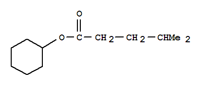 Pentanoic acid,4-methyl-, cyclohexyl ester