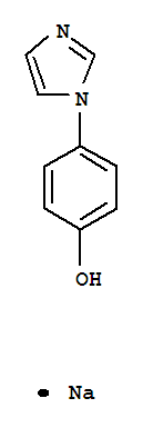 Phenol,4-(1H-imidazol-1-yl)-, sodium salt (1:1)