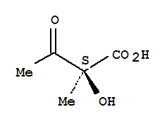 Butanoic acid, 2-hydroxy-2-methyl-3-oxo-, (2S)- (9CI)
