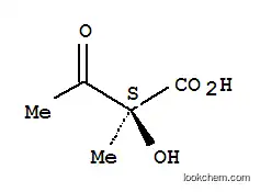 Molecular Structure of 71698-08-3 (Butanoic acid, 2-hydroxy-2-methyl-3-oxo-, (2S)- (9CI))