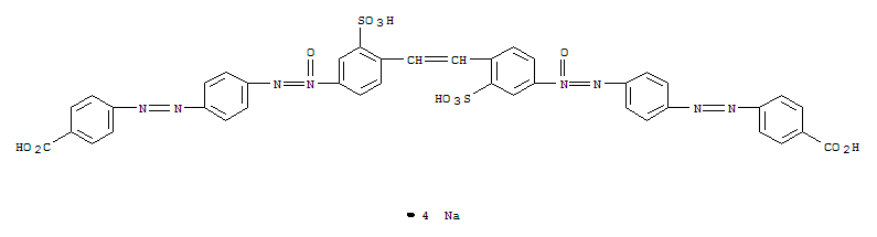 Benzoic acid,4,4'-[1,2-ethenediylbis[(3-sulfo-4,1-phenylene)(2-oxido-2,1-diazenediyl)-4,1-phenylene-2,1-diazenediyl]]bis-,sodium salt (1:4)