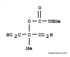 Molecular Structure of 719261-15-1 (Propanedioic acid, methyl[[(methylamino)carbonyl]oxy]- (9CI))