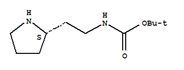 Carbamic acid,[2-(2S)-2-pyrrolidinylethyl]-,1,1-dimethylethylester (9CI)