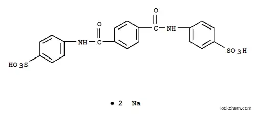 Molecular Structure of 72-15-1 (Benzenesulfonic acid,4,4'-[1,4-phenylenebis(carbonylimino)]bis-, disodium salt (9CI))