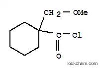 Cyclohexanecarbonyl chloride, 1-(methoxymethyl)- (9CI)