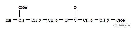 Molecular Structure of 7249-04-9 (3-methoxybutyl 3-methoxypropanoate)