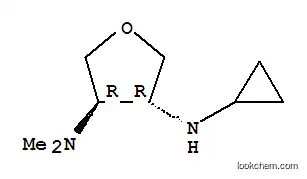 3-(Cyclopropylamino)-4-(N,N-dimethylamino)tetrahydrofuran