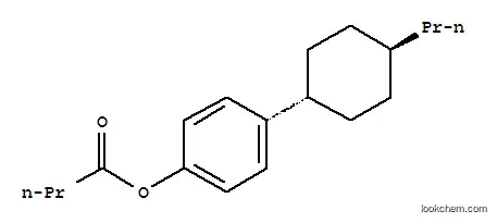 Molecular Structure of 72928-32-6 (trans-4-(4-propylcyclohexyl)phenyl butyrate)