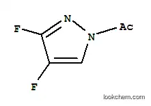 Molecular Structure of 73305-85-8 (1H-Pyrazole, 1-acetyl-3,4-difluoro- (9CI))