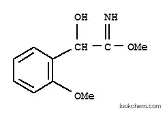 Molecular Structure of 733693-70-4 (Benzeneethanimidic acid, alpha-hydroxy-2-methoxy-, methyl ester (9CI))