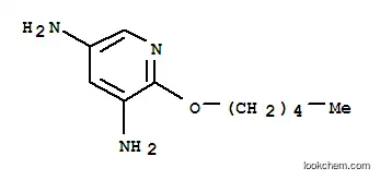 Molecular Structure of 733698-96-9 (3,5-Pyridinediamine,2-(pentyloxy)-(9CI))