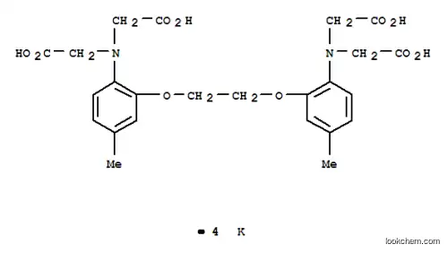 Molecular Structure of 73630-09-8 (5,5'-DimethylBAPTAtetrapotassiumsalt)