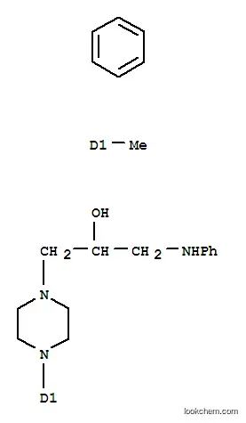 Molecular Structure of 73771-39-8 (1-anilino-3-[4-(2-methylphenyl)piperazin-1-yl]propan-2-ol)