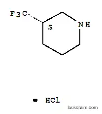 Molecular Structure of 737760-98-4 (Piperidine, 3-(trifluoromethyl)-, (3S)- (9CI))