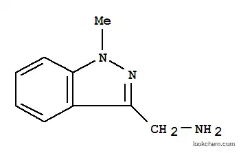Molecular Structure of 739359-10-5 ((1-METHYL-1H-INDAZOL-3-YL)METHYLAMINE)