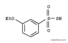 Molecular Structure of 743375-06-6 (Benzenesulfonothioic acid, 3-ethoxy- (9CI))
