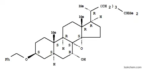 Molecular Structure of 74420-82-9 (Cholestan-7-ol, 8,14-epoxy-3-(phenylmethoxy)-, (3beta,5alpha,7alpha,8a lpha)-)