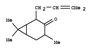 4,7,7-trimethyl-2-(3-methyl-2-butenyl)bicyclo[4.1.0]heptan-3-one