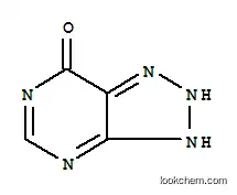 Molecular Structure of 744991-61-5 (7H-1,2,3-Triazolo[4,5-d]pyrimidin-7-one, 2,3-dihydro- (9CI))