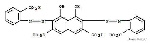 2,2'-[(1,8-dihydroxy-3,6-disulfo-2,7-naphthalenediyl)bis(azo)]bis-Benzoic acid