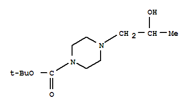 1-Piperazinecarboxylicacid, 4-(2-hydroxypropyl)-, 1,1-dimethylethyl ester