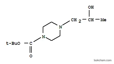 Molecular Structure of 745738-05-0 (4-(2-hydroxy-propyl)-piperazine-1-carboxylic acid tert-butyl ester)