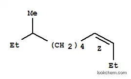 Molecular Structure of 74630-50-5 ((3Z)-9-Methyl-3-undecene)