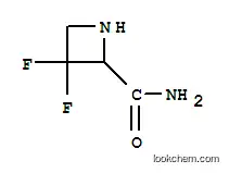 Molecular Structure of 746622-43-5 (2-Azetidinecarboxamide,3,3-difluoro-(9CI))