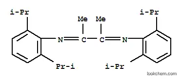 Molecular Structure of 74663-77-7 (2,3-BIS(2,6-DI-I-PROPYLPHENYLIMINO)BUTANE)