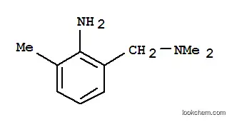 Molecular Structure of 747351-67-3 (Benzenemethanamine, 2-amino-N,N,3-trimethyl- (9CI))
