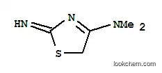 Molecular Structure of 747373-95-1 (4-Thiazolamine,2,5-dihydro-2-imino-N,N-dimethyl-(9CI))