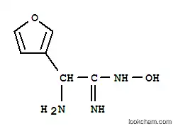 Molecular Structure of 747376-23-4 (3-Furanethanimidamide,  -alpha--amino-N-hydroxy-)