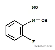 Molecular Structure of 747393-84-6 (Benzenamine, 2-fluoro-N-hydroxy-N-nitroso- (9CI))