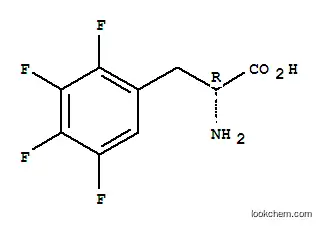 Molecular Structure of 747405-49-8 (2,3,4,5-Tetrafluoro-D-Phenylalanine)