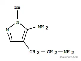 1H-Pyrazole-4-ethanamine,5-amino-1-methyl-(9CI)