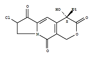 (4S)-7-Chloro-4-ethyl-4-hydroxy-7,8-dihydro-1H-pyrano[3,4-f]indolizine-3,6,10(4H)-trione