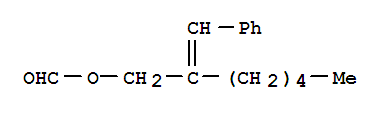 1-Heptanol,2-(phenylmethylene)-, 1-formate
