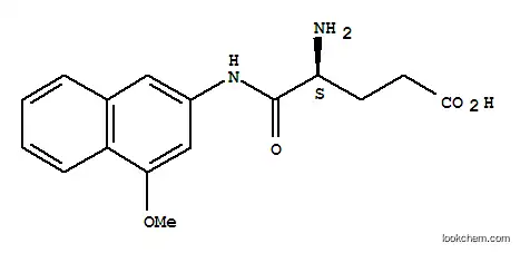 Molecular Structure of 74938-90-2 (H-GLU-4M-BETANA)