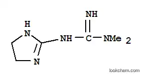 Molecular Structure of 752924-14-4 (Guanidine, N-(4,5-dihydro-1H-imidazol-2-yl)-N,N-dimethyl- (9CI))
