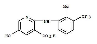 5-Hydroxy-2-[[2-methyl-3-(trifluoromethyl)phenyl]amino]-3-pyridinecarboxylic Acid
