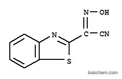 2-Benzothiazoleacetonitrile,alpha-(hydroxyimino)-(9CI)