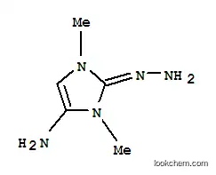 Molecular Structure of 754201-39-3 (2H-Imidazol-2-one,4-amino-1,3-dihydro-1,3-dimethyl-,hydrazone(9CI))