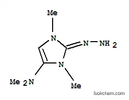 Molecular Structure of 754201-40-6 (2H-Imidazol-2-one,4-(dimethylamino)-1,3-dihydro-1,3-dimethyl-,hydrazone)