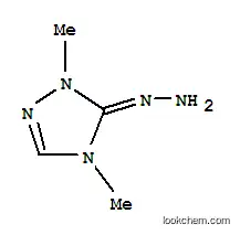 Molecular Structure of 754201-45-1 (3H-1,2,4-Triazol-3-one,2,4-dihydro-2,4-dimethyl-,hydrazone(9CI))
