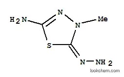 Molecular Structure of 754201-56-4 (1,3,4-Thiadiazol-2(3H)-one,5-amino-3-methyl-,hydrazone(9CI))