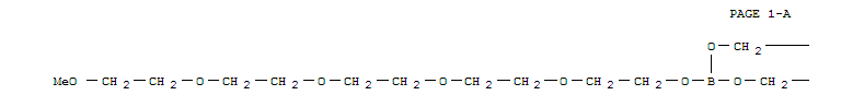 2,5,8,11,14-PENTAOXAHEXADECAN-16-OL,TRI ESTER WITH BORIC ACID (H3BO3)