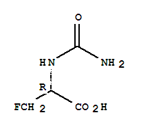 L-Alanine, N-(aminocarbonyl)-3-fluoro- (9CI)