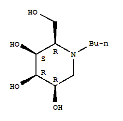 3,4,5-PIPERIDINETRIOL,1-BUTYL-2-(HYDROXYMETHYL)-,(2R,3S,4R,5R)-