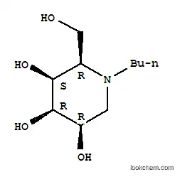 3,4,5-Piperidinetriol, 1-butyl-2-(hydroxymethyl)-, (2R,3S,4R,5R)- (9CI)
