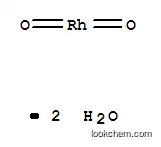 Rhodium oxide (RhO2),dihydrate (9CI)